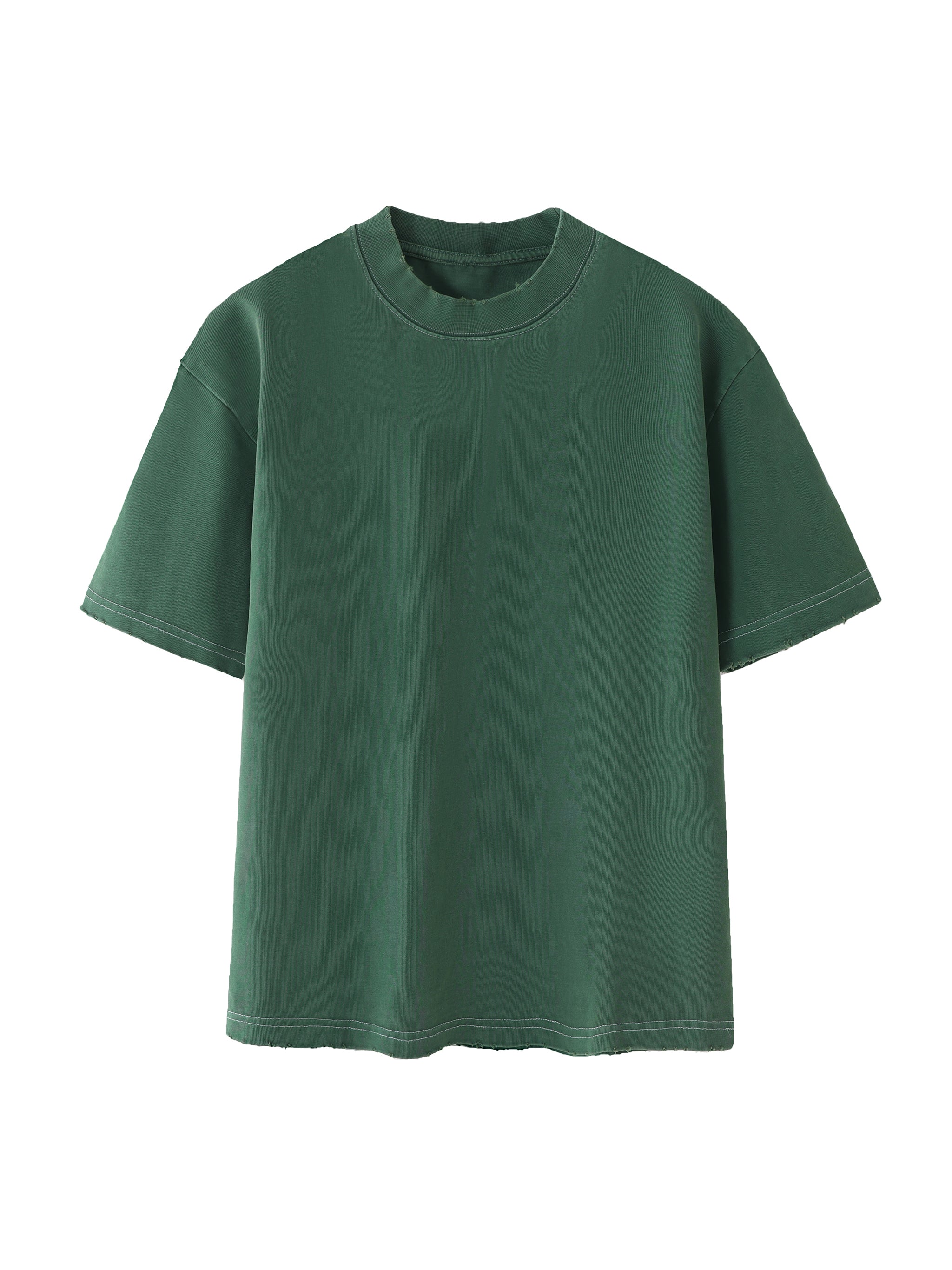 Heavyweight Vintage Washed Frayed T-Shirt