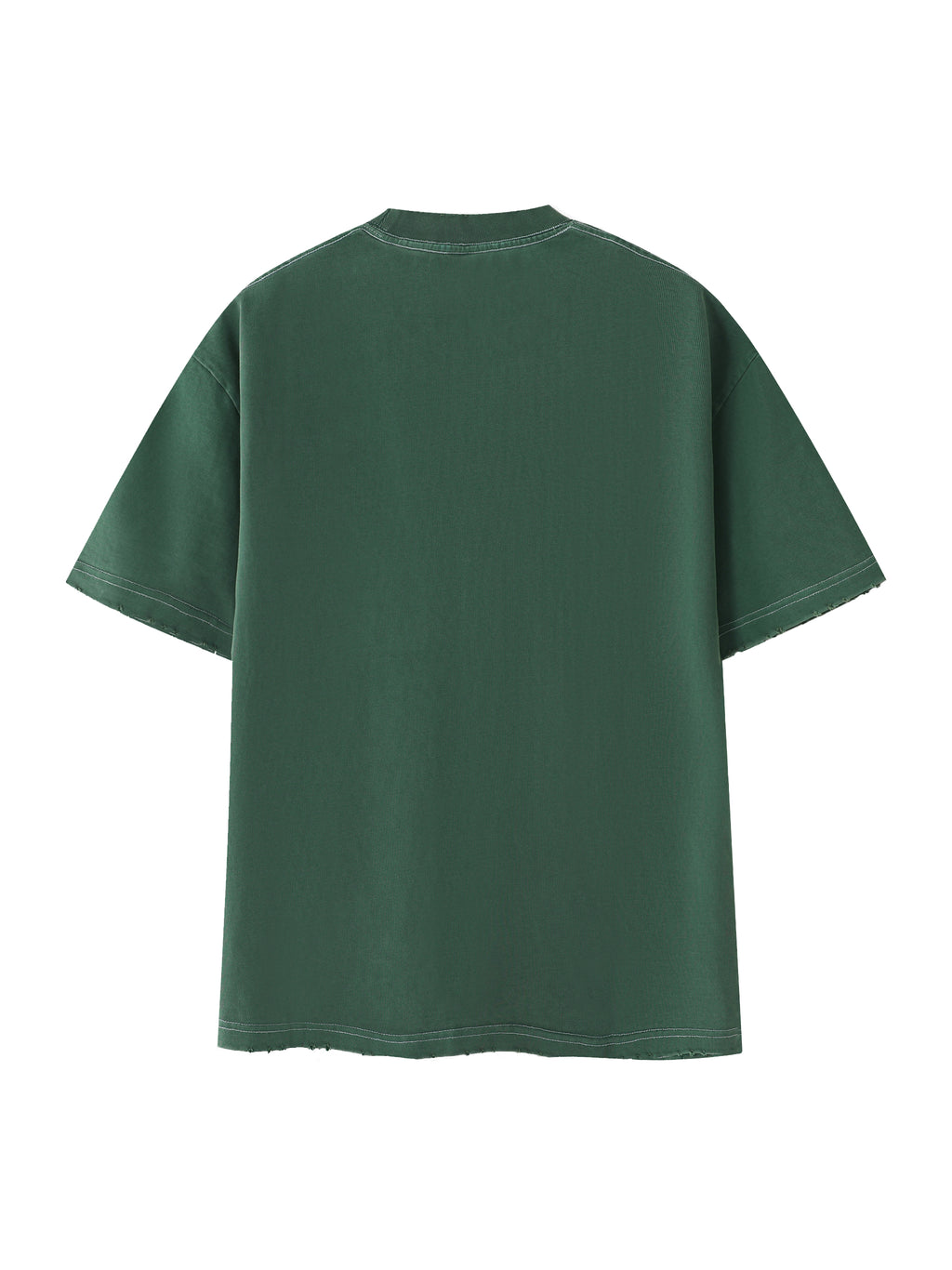 Heavyweight Vintage Washed Frayed T-Shirt