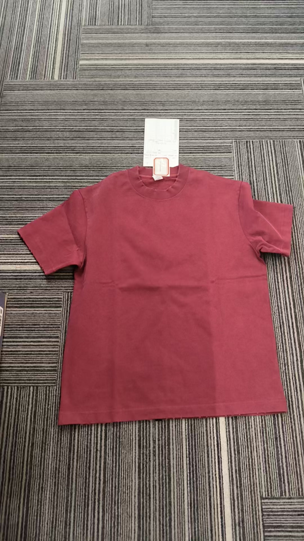 Heavyweight Vintage Washed Frayed T-Shirt
