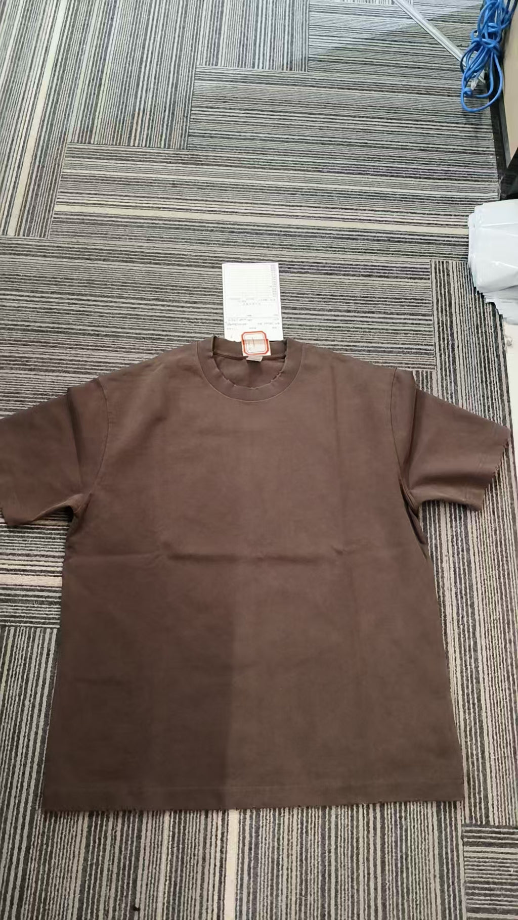 Heavyweight Vintage Washed Frayed T-Shirt