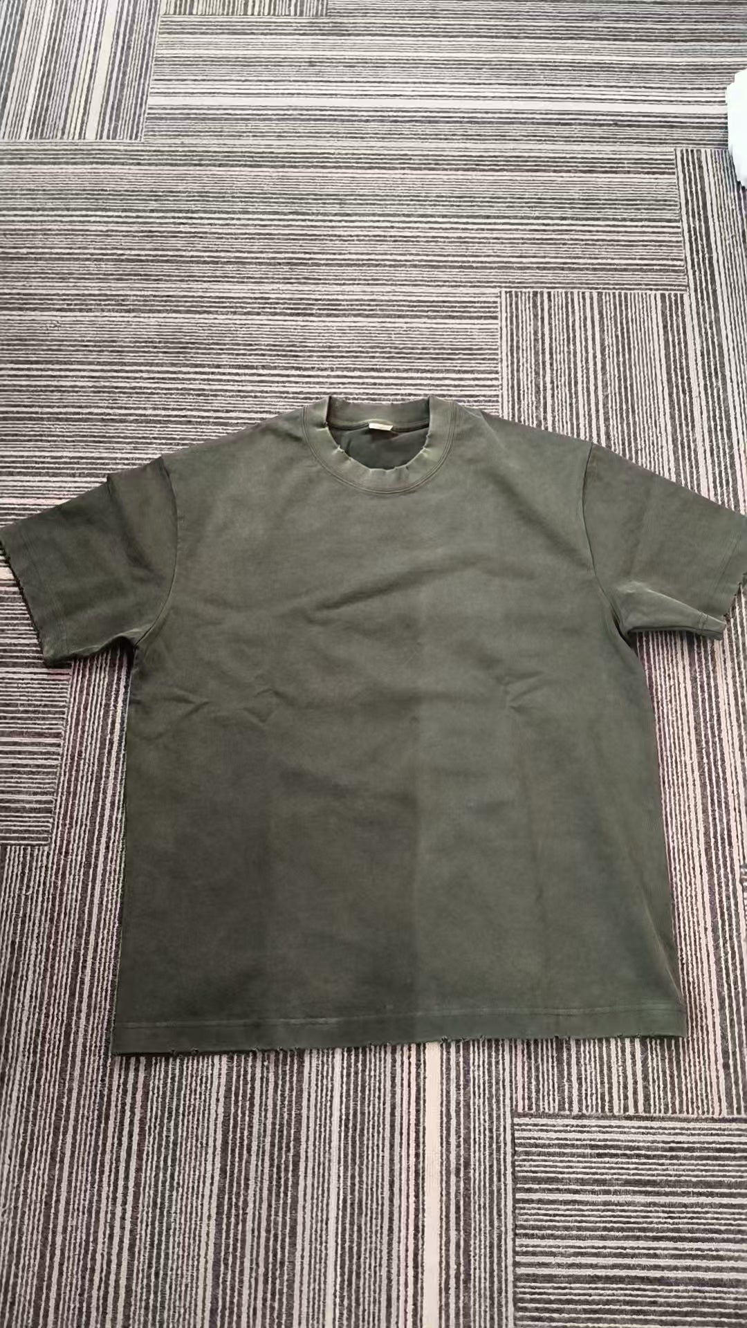 Heavyweight Vintage Washed Frayed T-Shirt