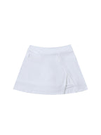 High-Waist Pocketed A-Line Skirt