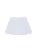 High-Waist Pocketed A-Line Skirt