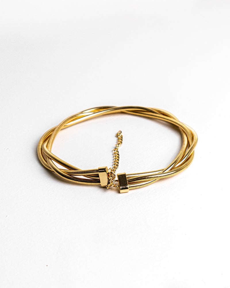 SLEEK SERPENTINE NECKLACE - Count Valentine