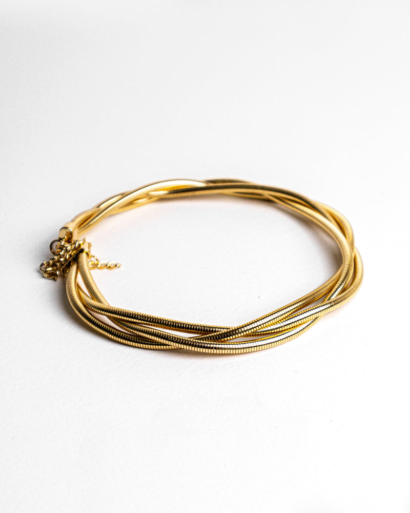 SLEEK SERPENTINE NECKLACE - Count Valentine