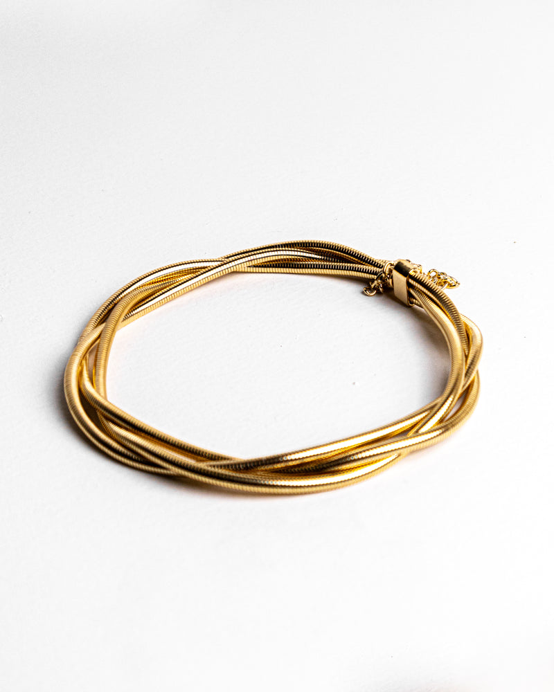 SLEEK SERPENTINE NECKLACE - Count Valentine