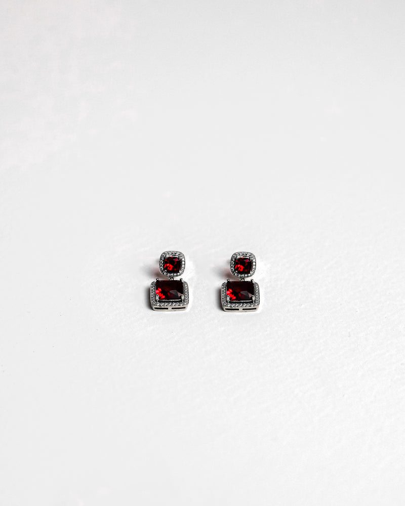 SCARLET AURA EARRINGS - Count Valentine