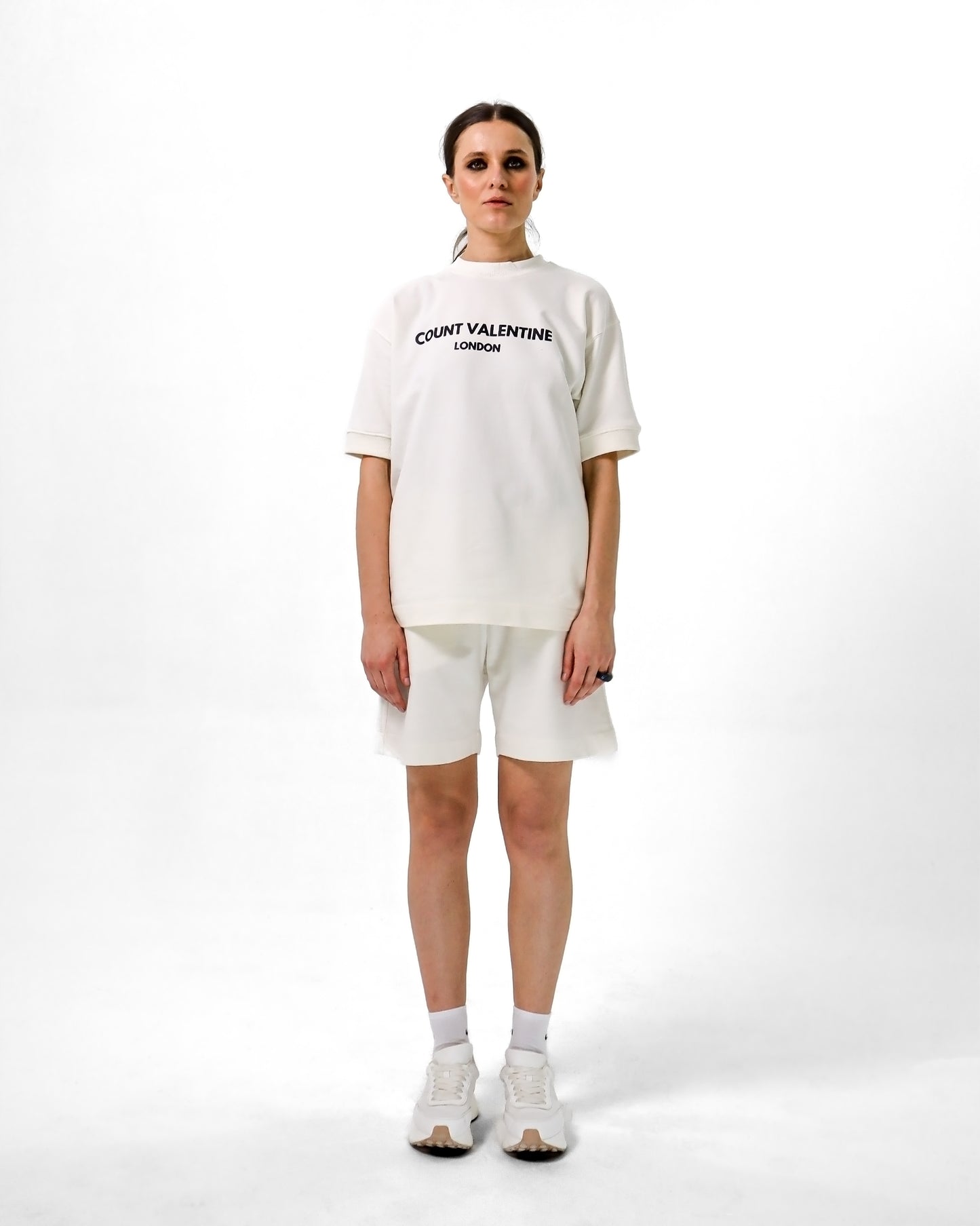 OFF WHITE HEAVY OVERSIZED CO-ORD SET - Count Valentine