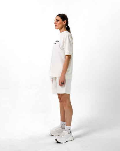 OFF WHITE HEAVY OVERSIZED CO-ORD SET - Count Valentine