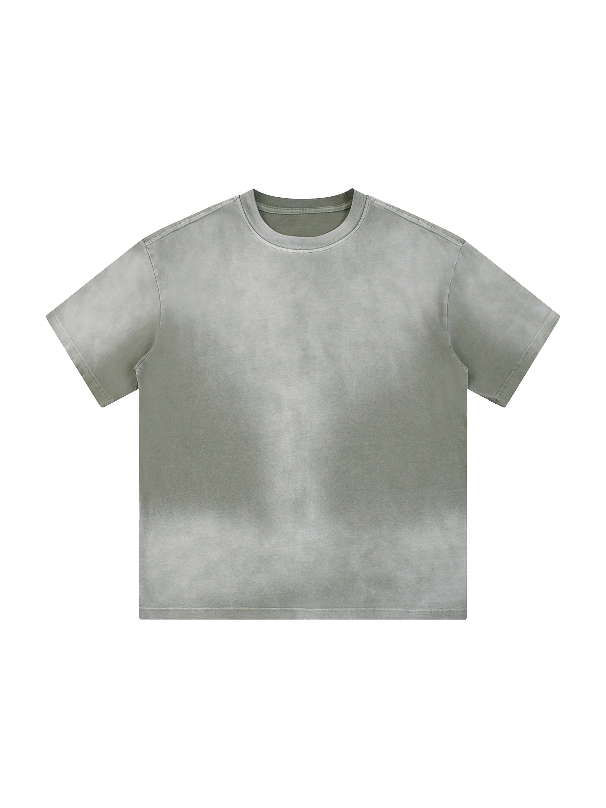 “I” Shape Gradient Washed T-Shirt