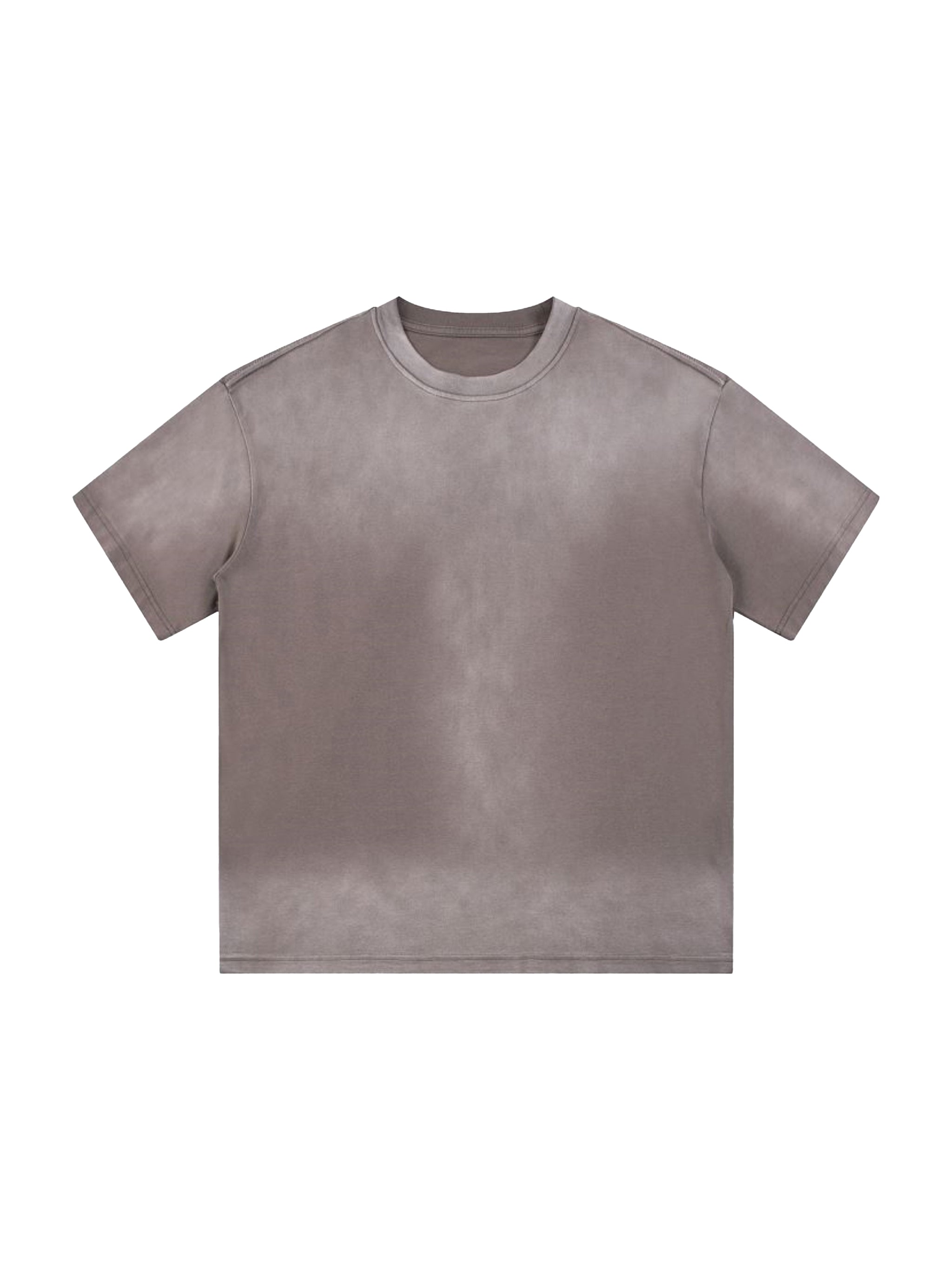 “I” Shape Gradient Washed T-Shirt