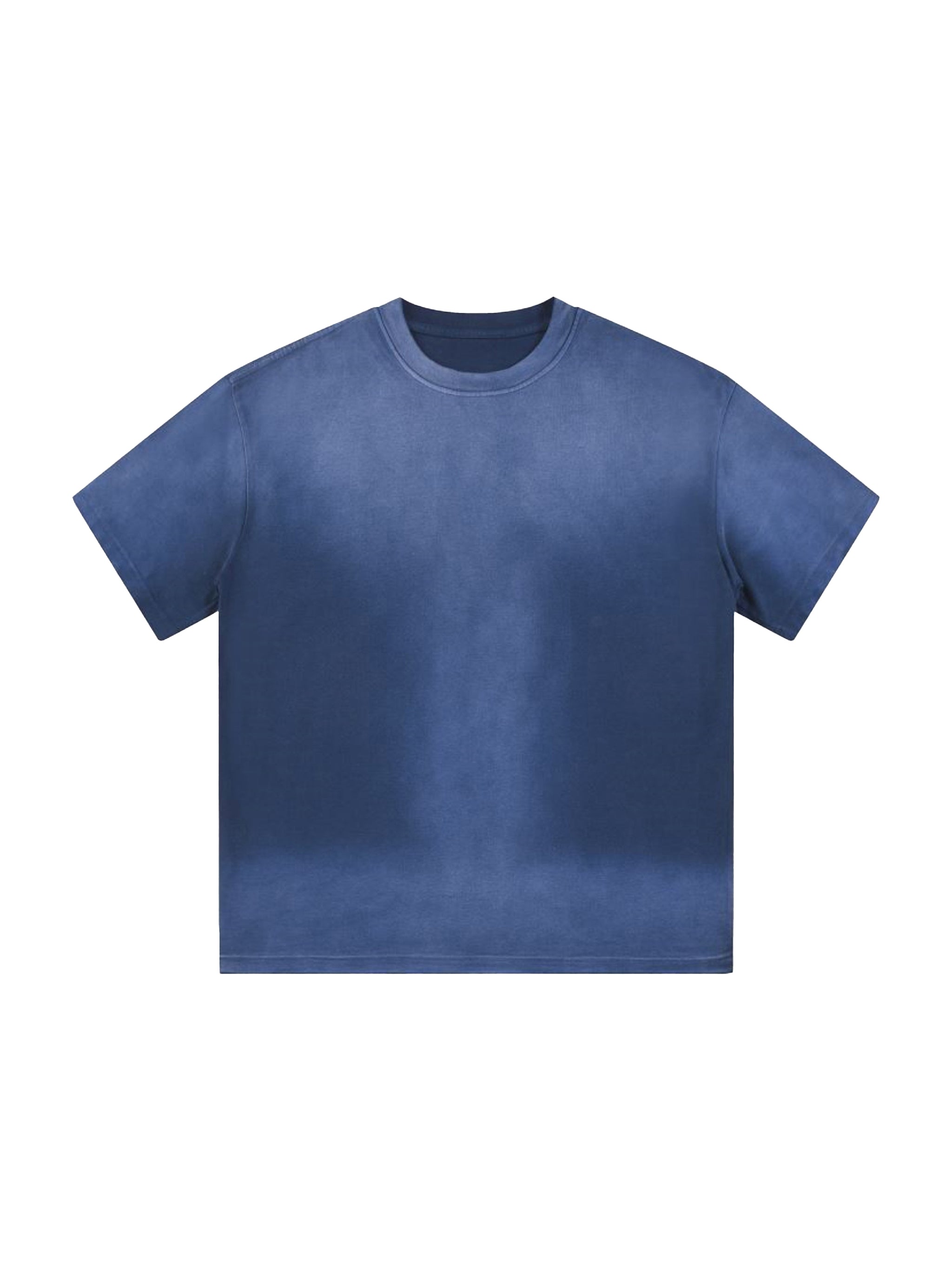 “I” Shape Gradient Washed T-Shirt