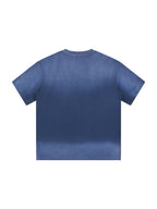 “I” Shape Gradient Washed T-Shirt