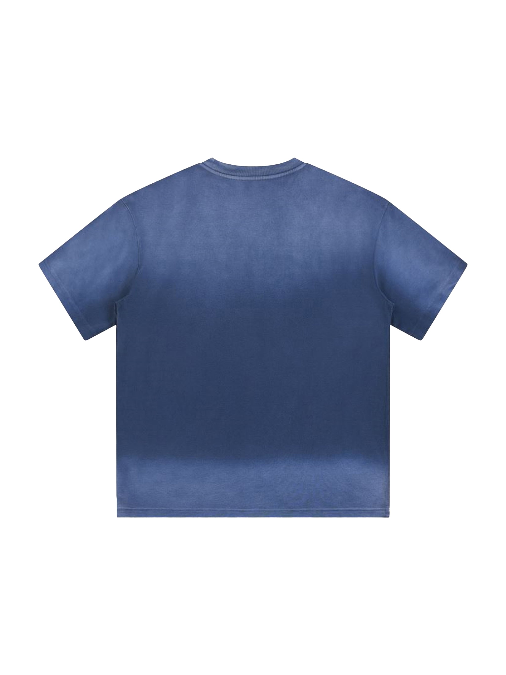 “I” Shape Gradient Washed T-Shirt