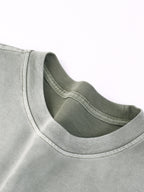 “I” Shape Gradient Washed T-Shirt