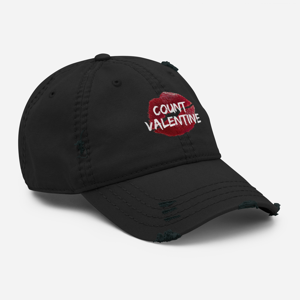 Talk Later Distressed Cap