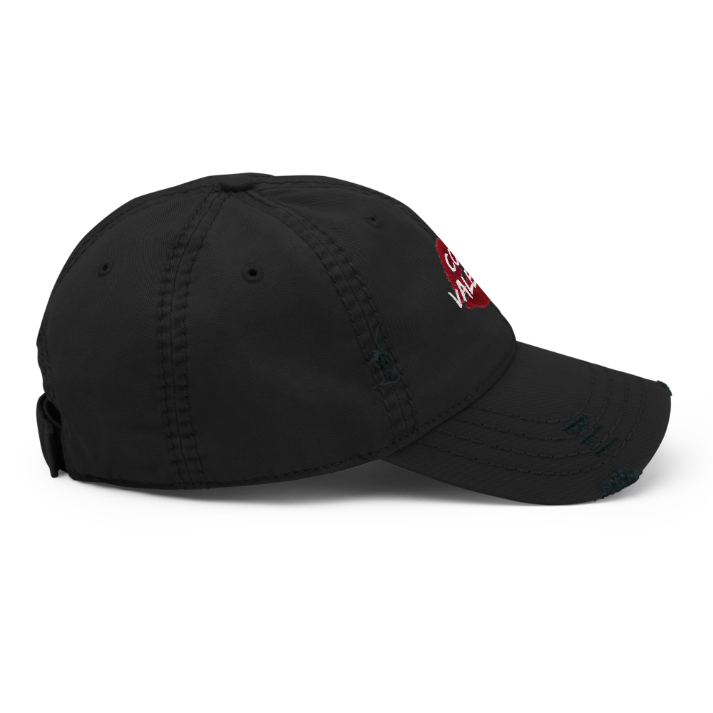 Talk Later Distressed Cap