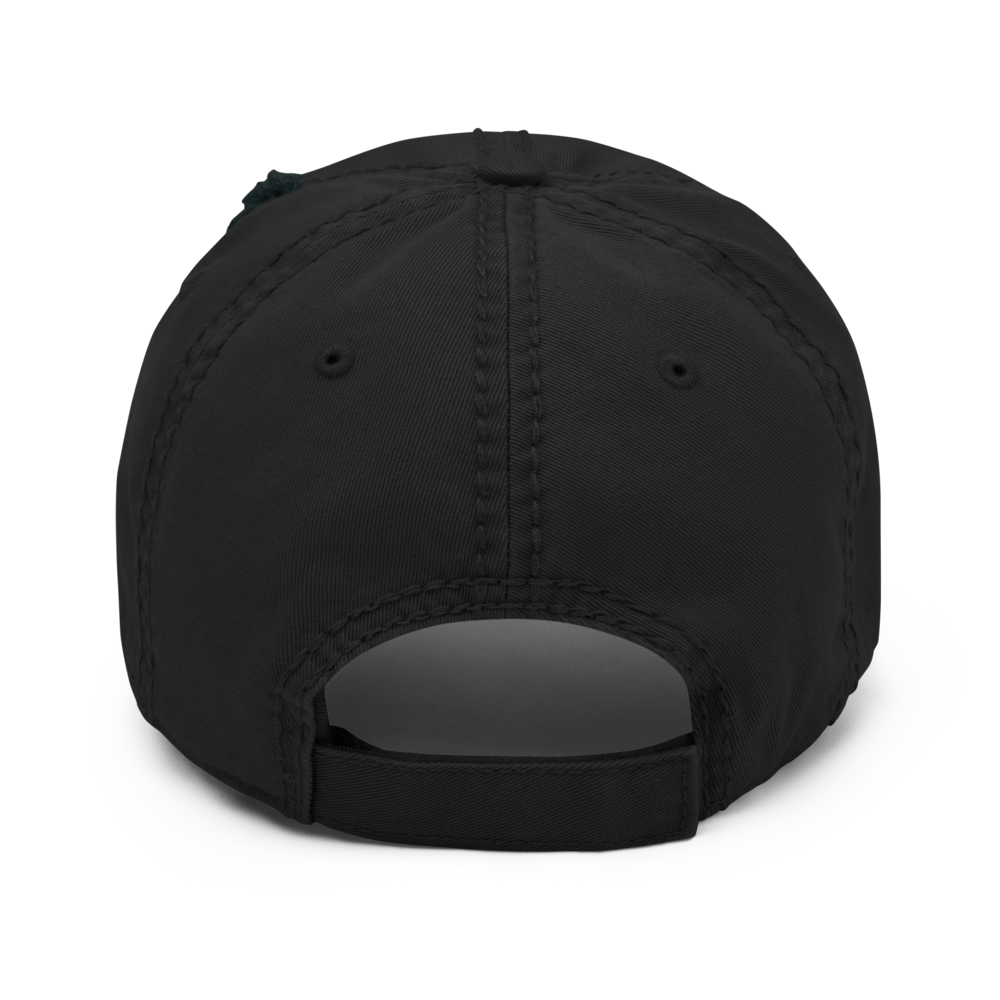 Talk Later Distressed Cap