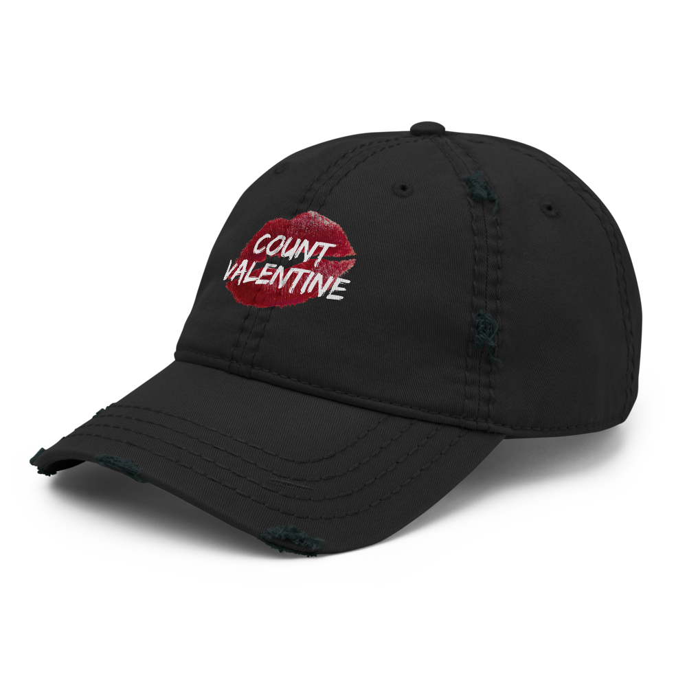 Talk Later Distressed Cap