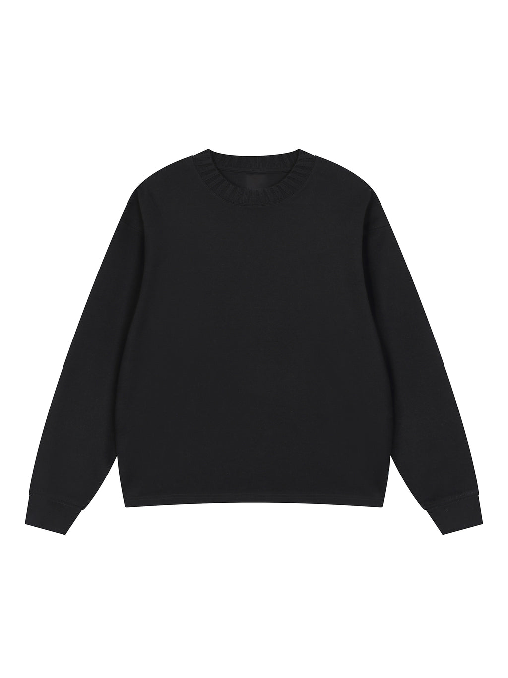 Knitted Round Neck Oversize Sweatshirt