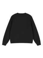 Knitted Round Neck Oversize Sweatshirt