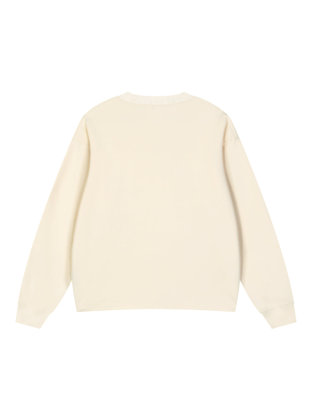 Knitted Round Neck Oversize Sweatshirt