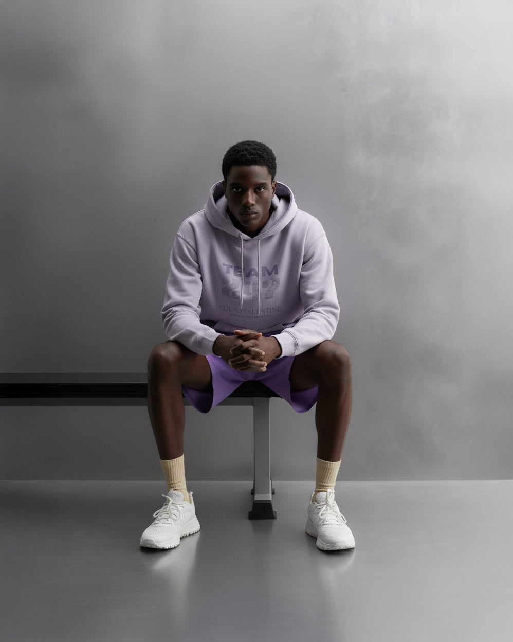 TEAM 247 LAVENDER PERFORMANCE HOODIE