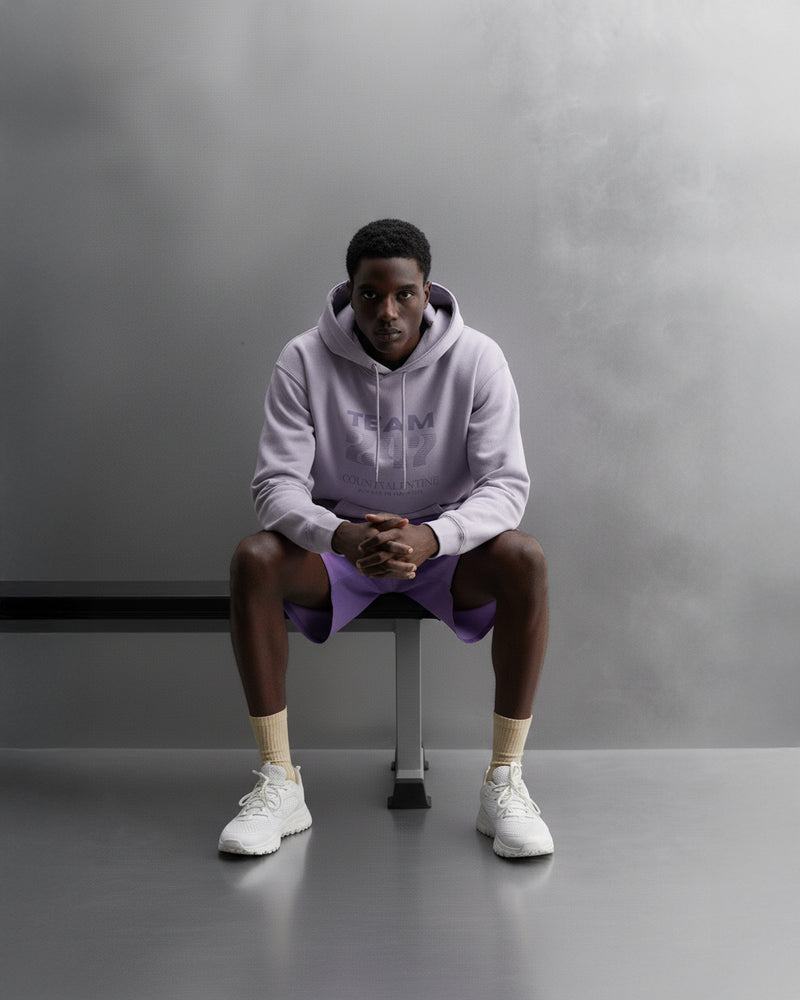 TEAM 247 LAVENDER PERFORMANCE HOODIE