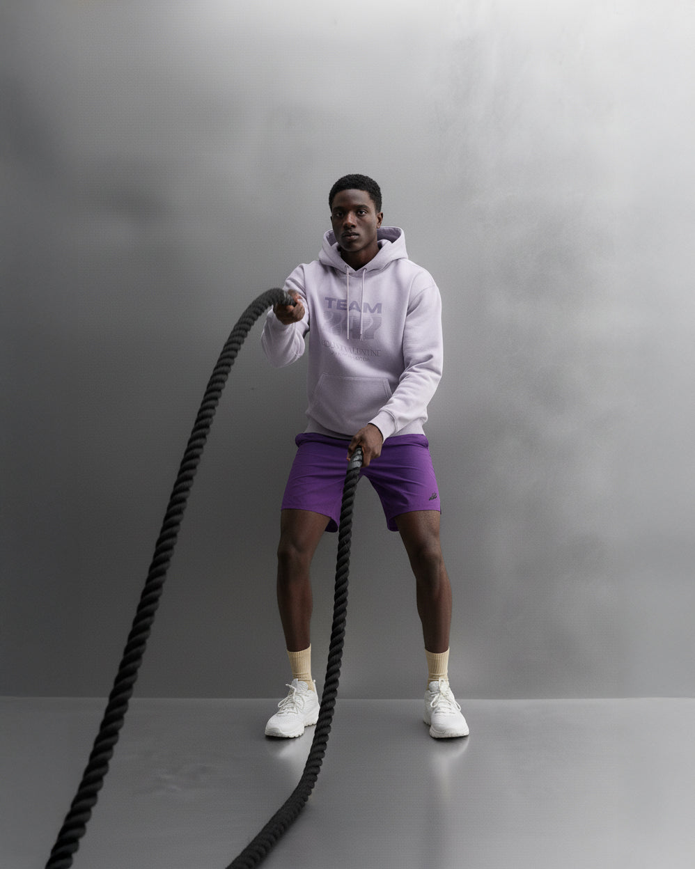TEAM 247 LAVENDER PERFORMANCE HOODIE