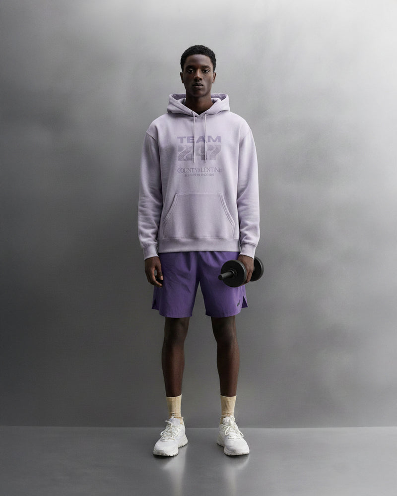 TEAM 247 LAVENDER PERFORMANCE HOODIE