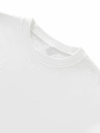 Layered Contrast Sleeve Cotton T-Shirt