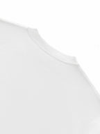 Layered Contrast Sleeve Cotton T-Shirt
