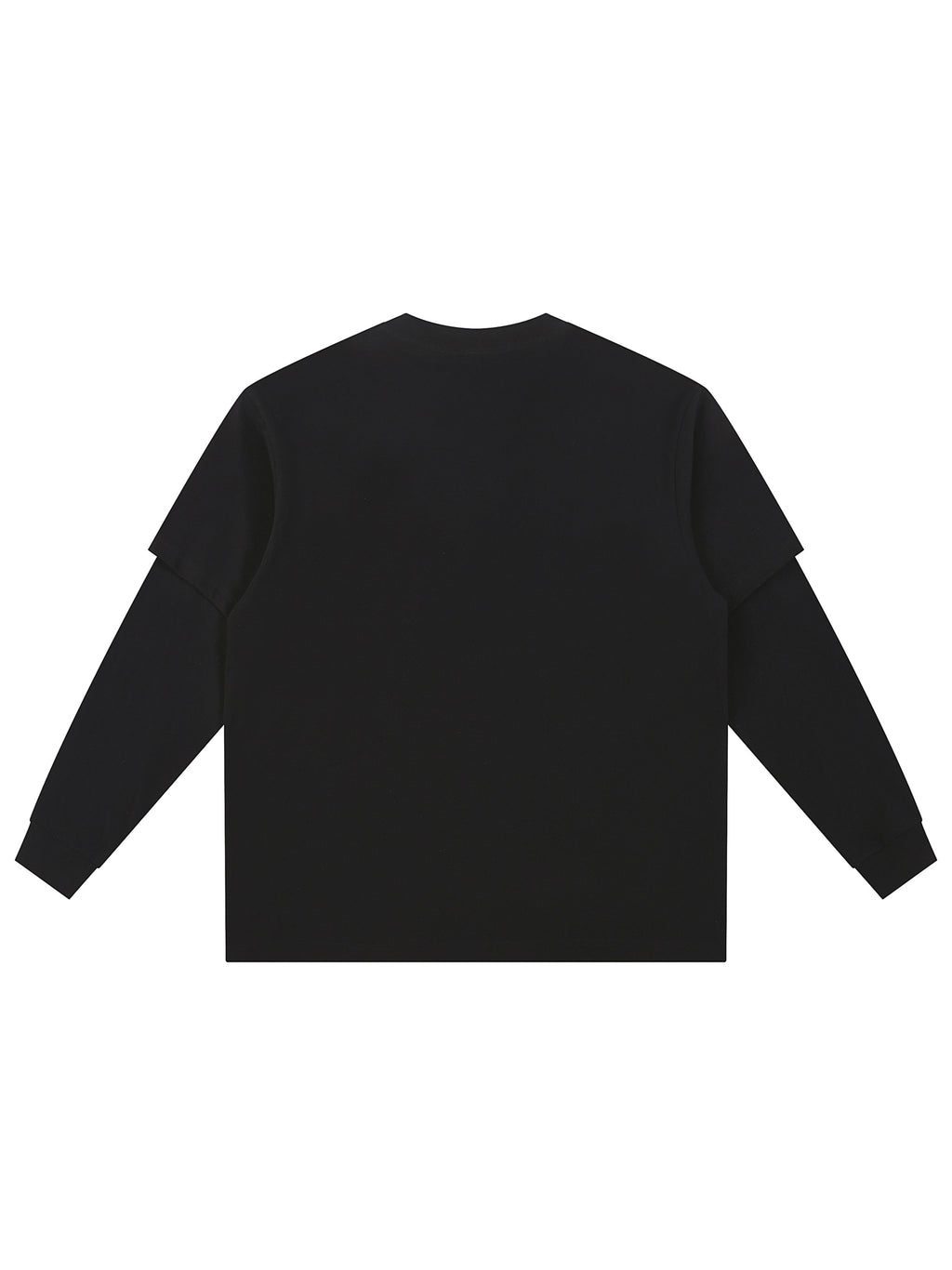 Layered Long Sleeve Oversized Tee