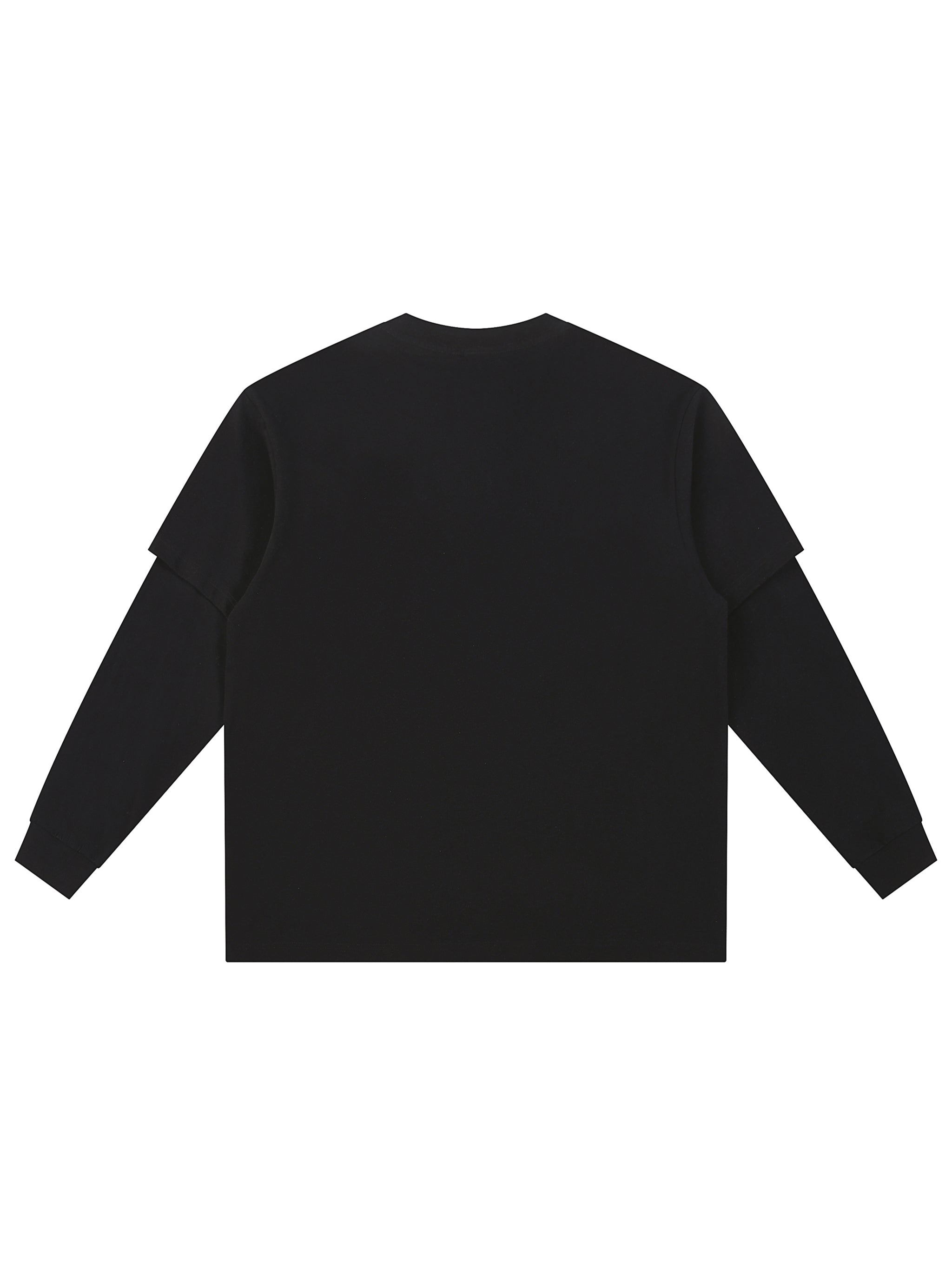 Layered Long Sleeve Oversized Tee