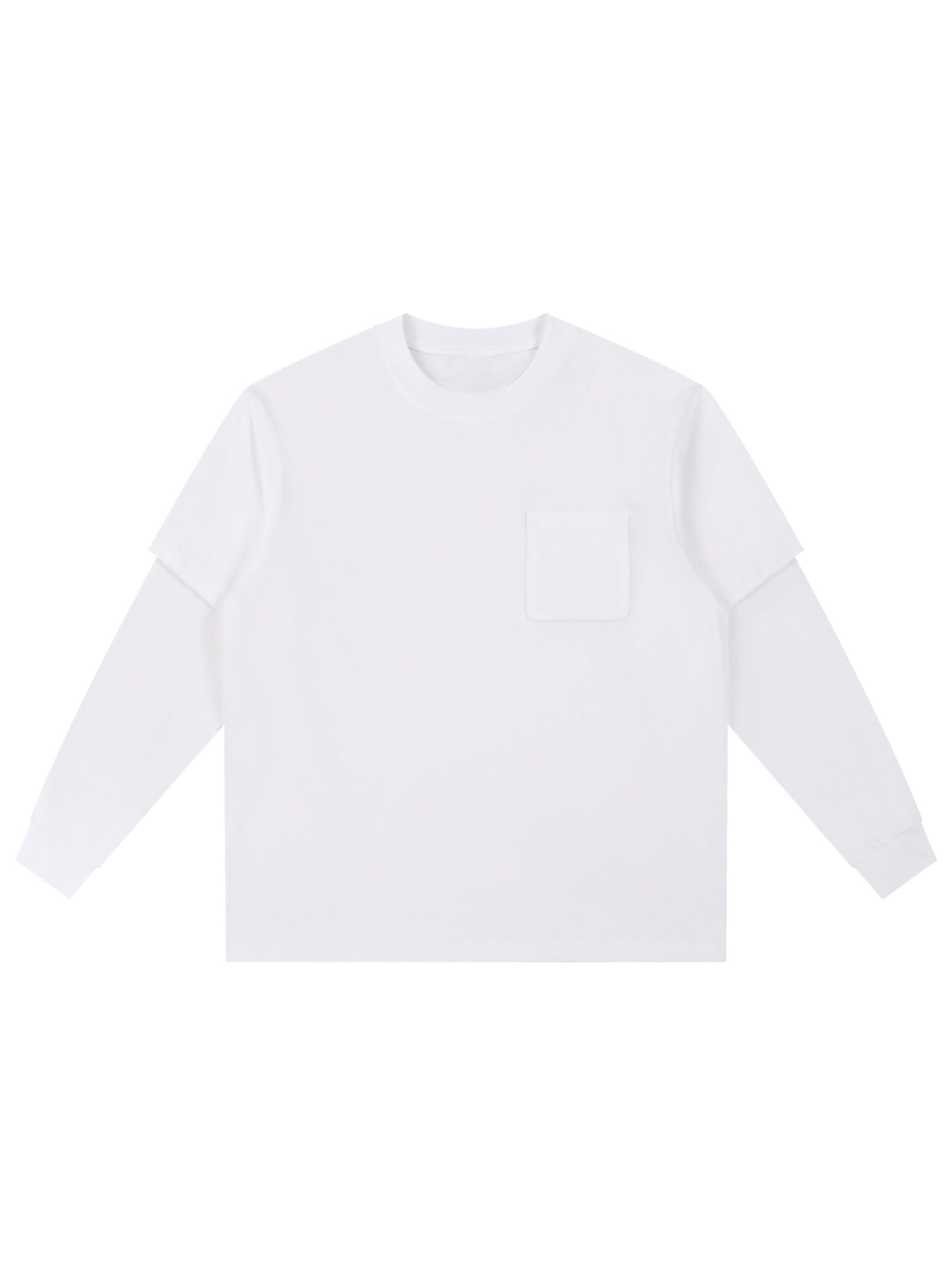 Layered Long Sleeve Oversized Tee