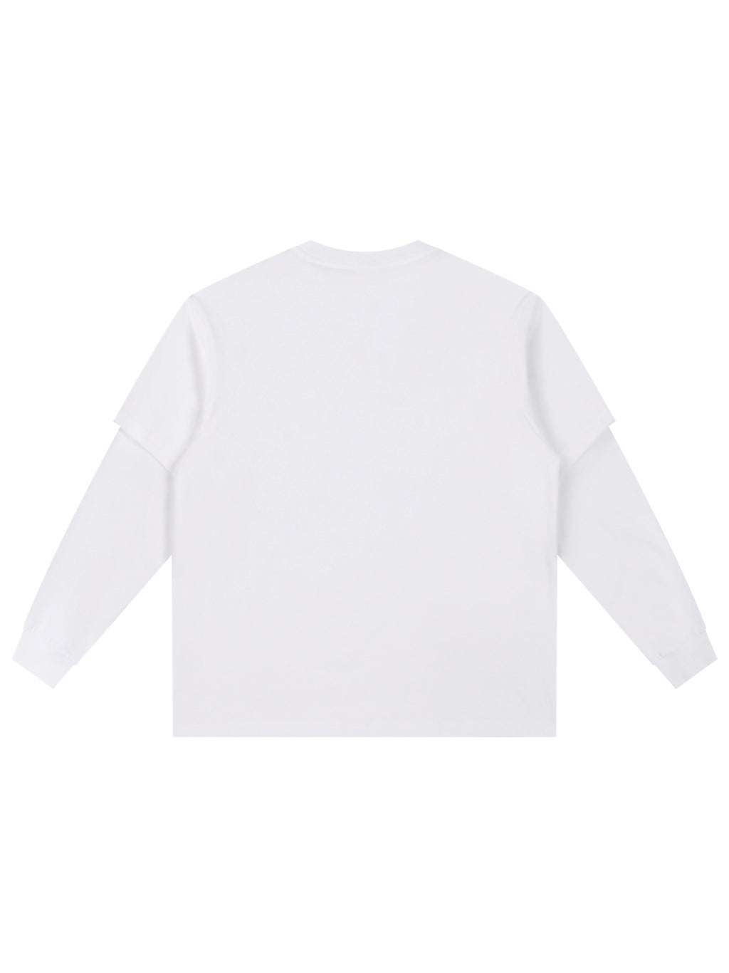 Layered Long Sleeve Oversized Tee