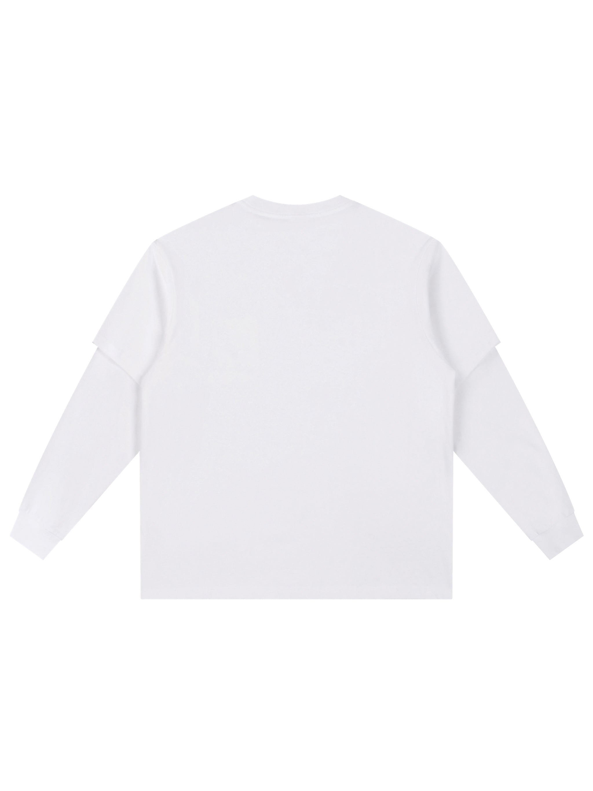 Layered Long Sleeve Oversized Tee