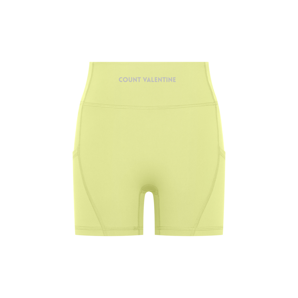 Women's High-Waisted Pocket Biker Shorts
