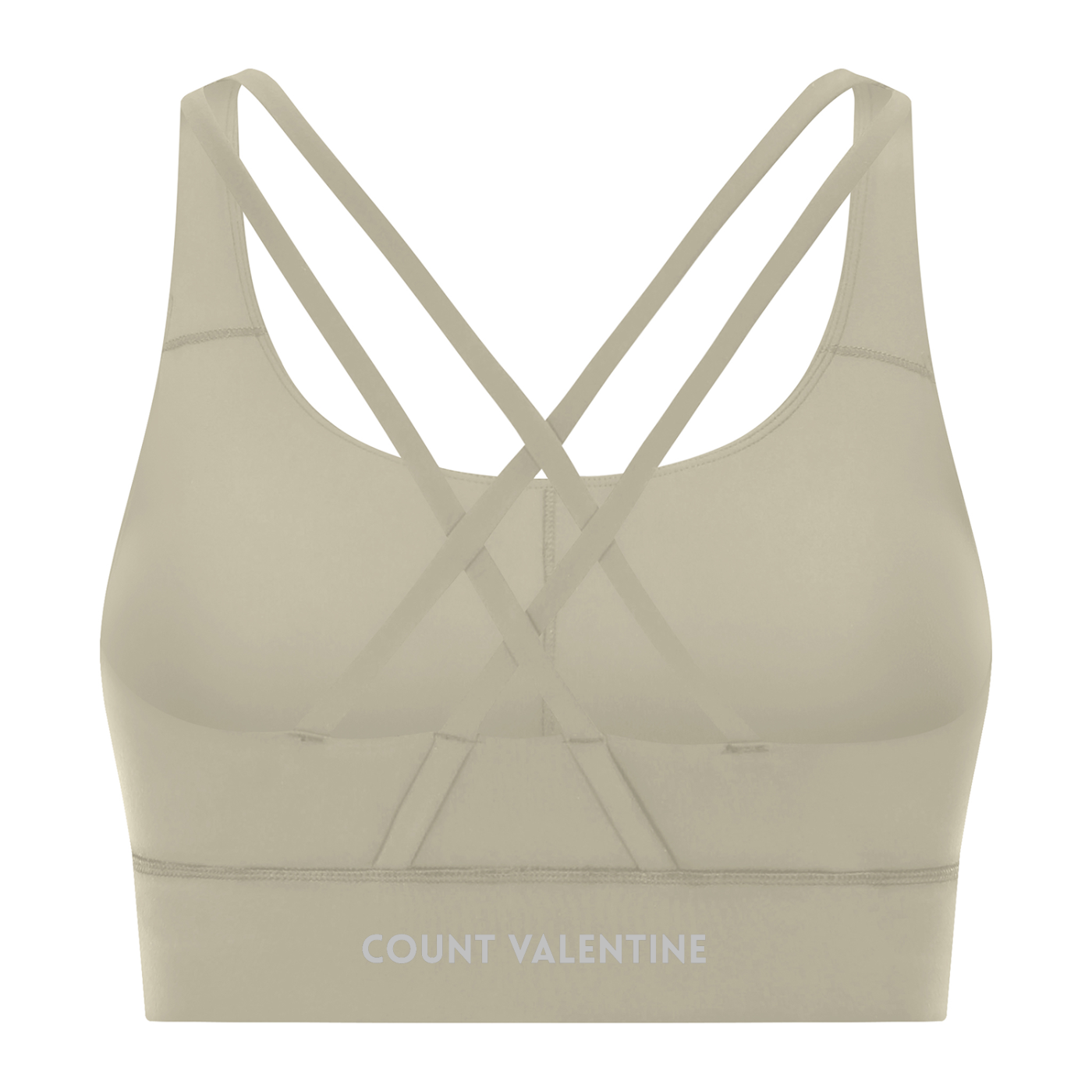Strappy Criss-Cross Sports Bra