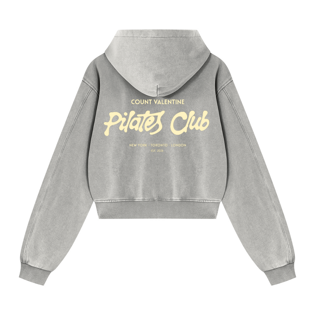 Women's Mineral Wash Full Zip Hoodie