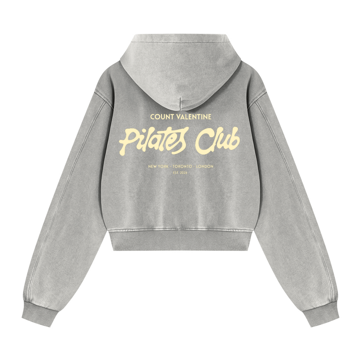 Women's Mineral Wash Full Zip Hoodie