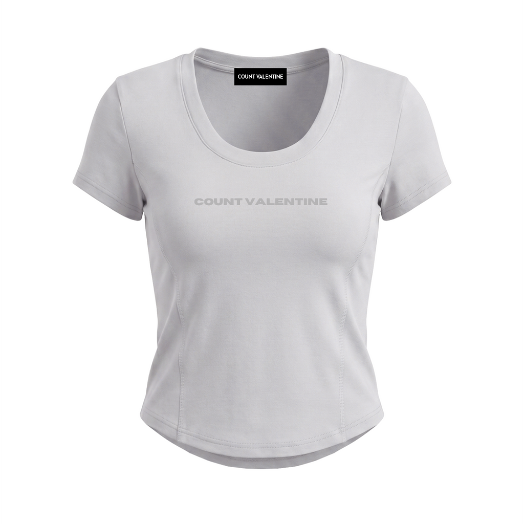 Women's Paneled Crop T-Shirt