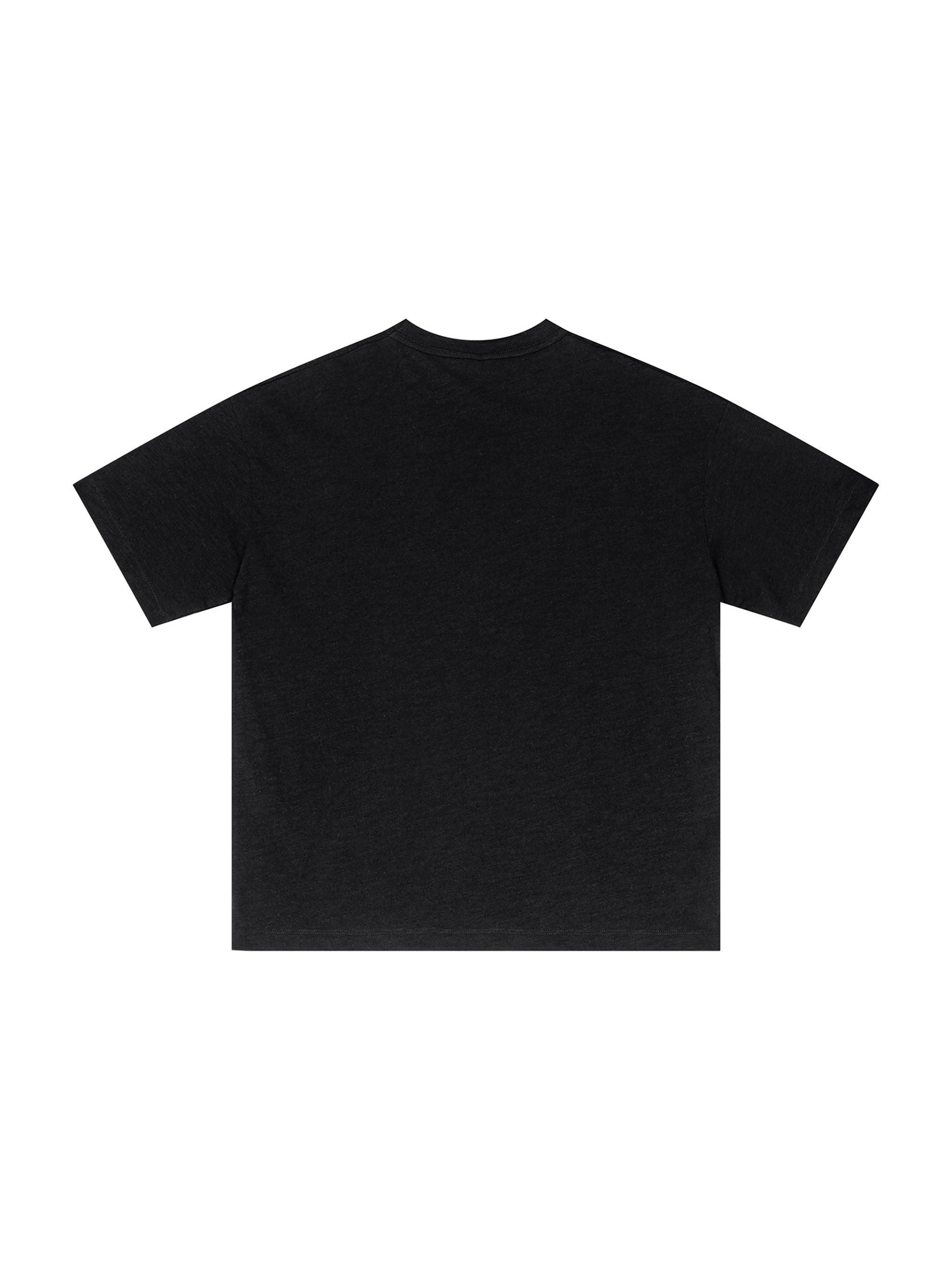 Lightweight Slub Cotton Plain T-Shirt