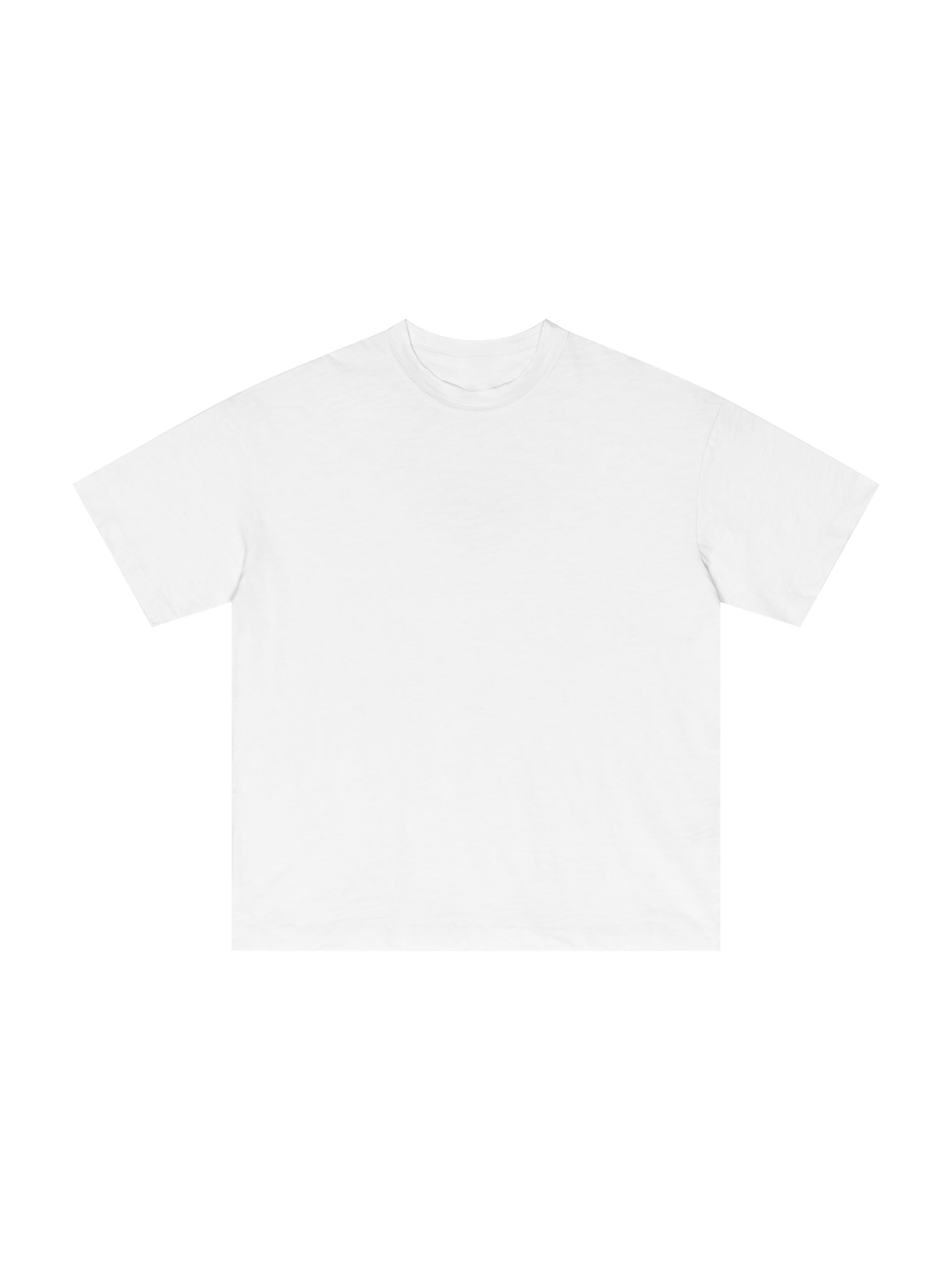 Lightweight Slub Cotton Plain T-Shirt