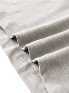 Lightweight Slub Cotton Plain T-Shirt