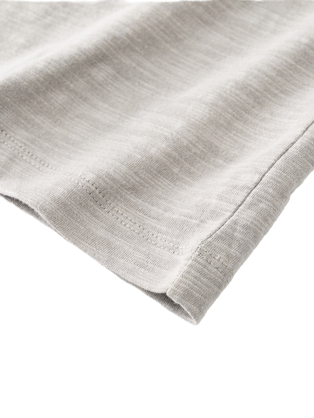 Lightweight Slub Cotton Plain T-Shirt
