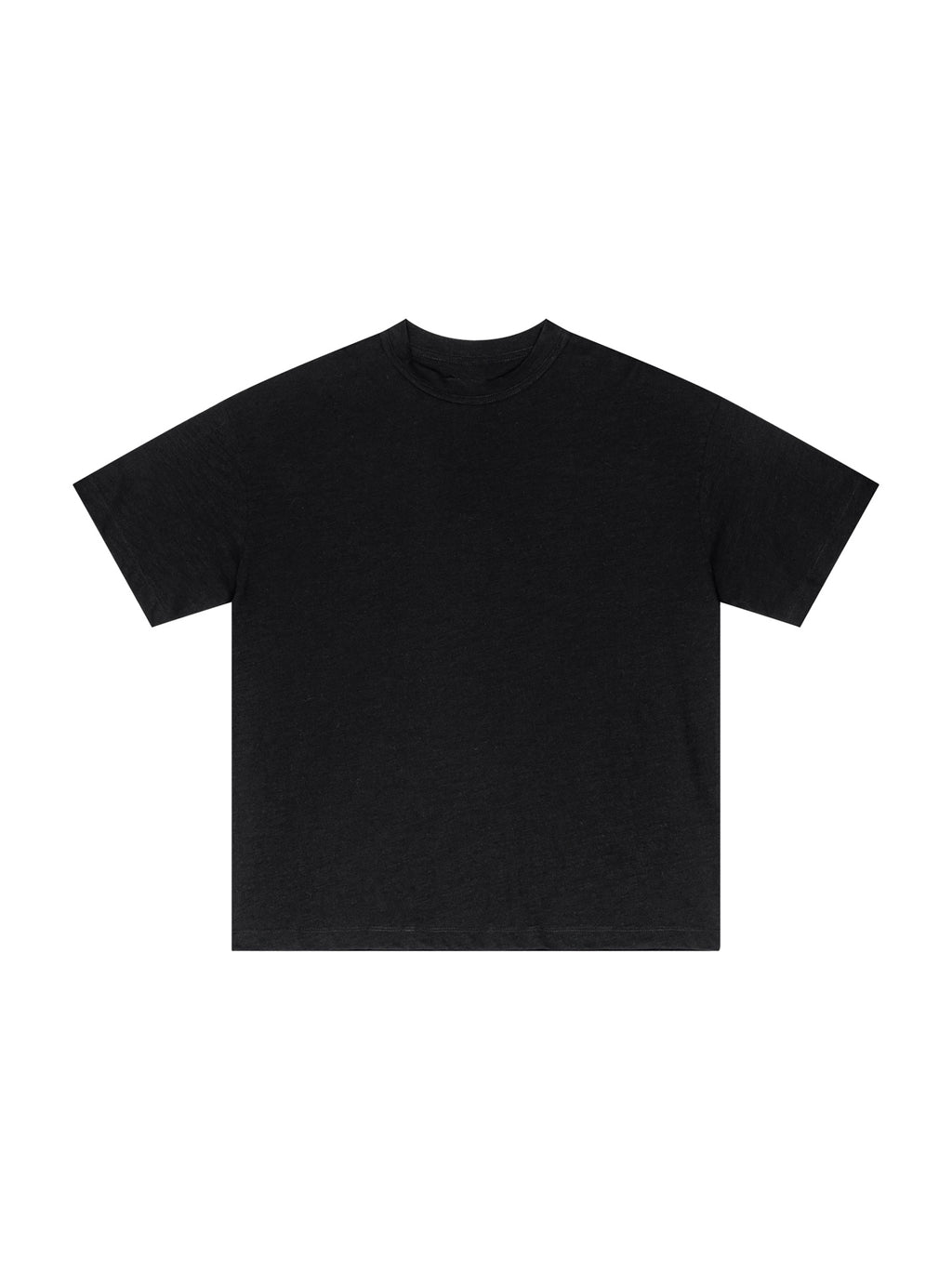 Lightweight Slub Cotton Plain T-Shirt