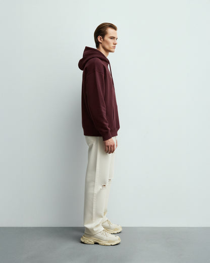 Ambitious Soul Maroon Unisex Oversized Hoodie