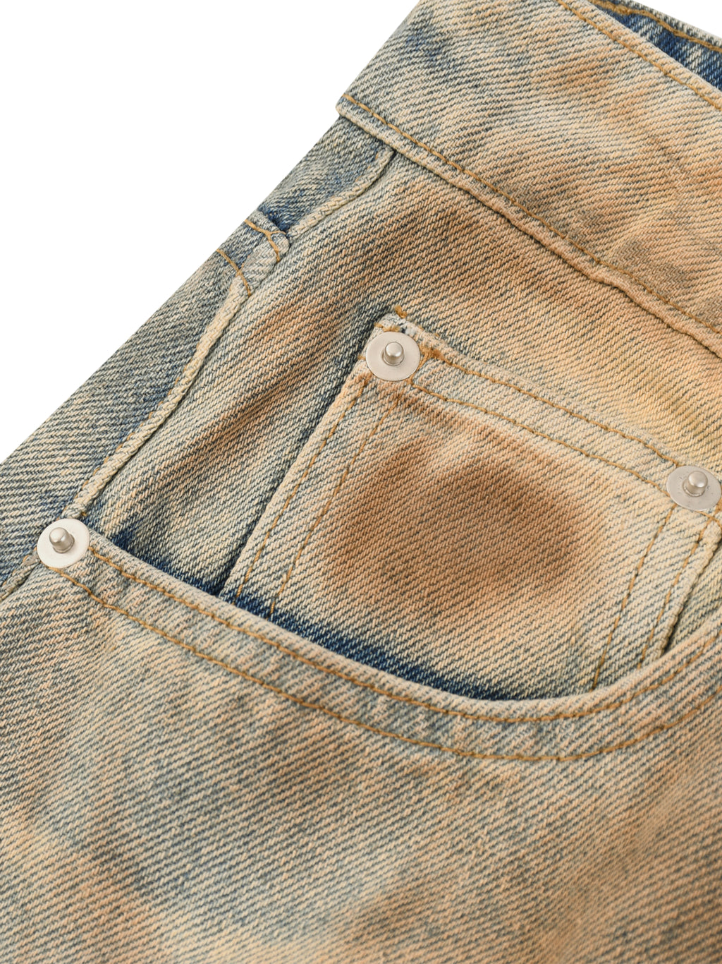 Rust Barrel Denim Jeans
