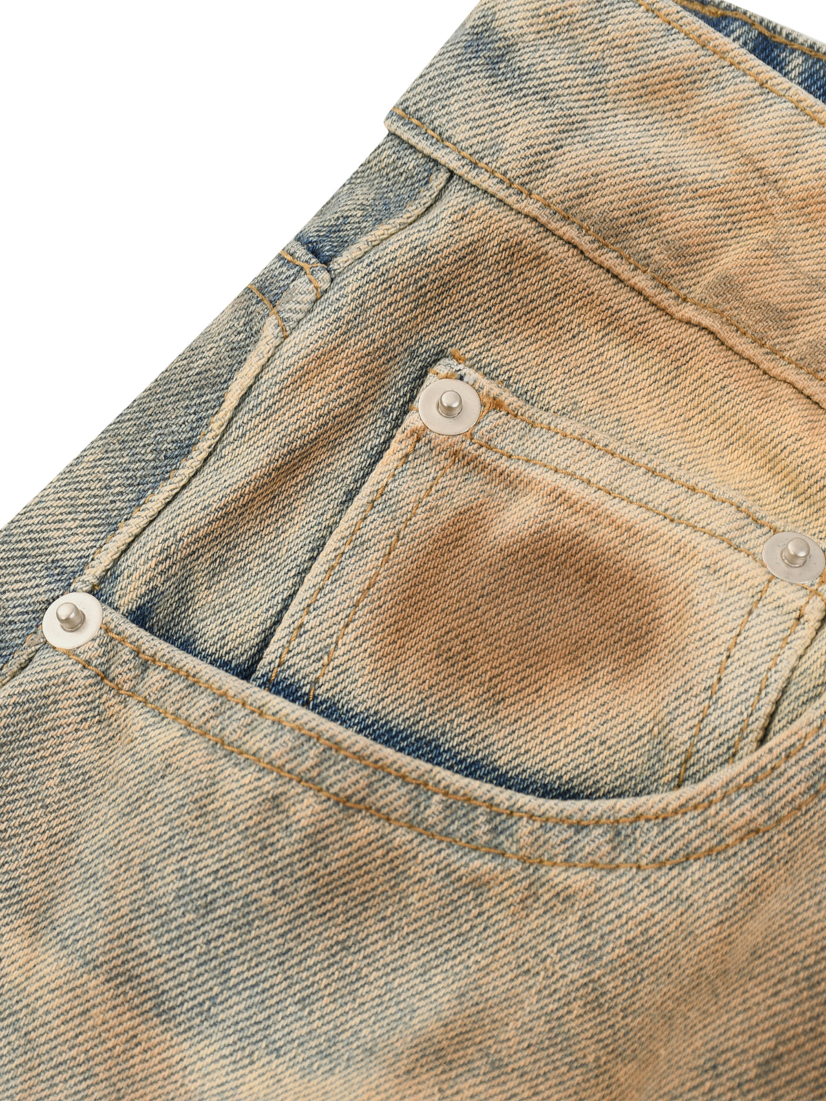 Rust Barrel Denim Jeans
